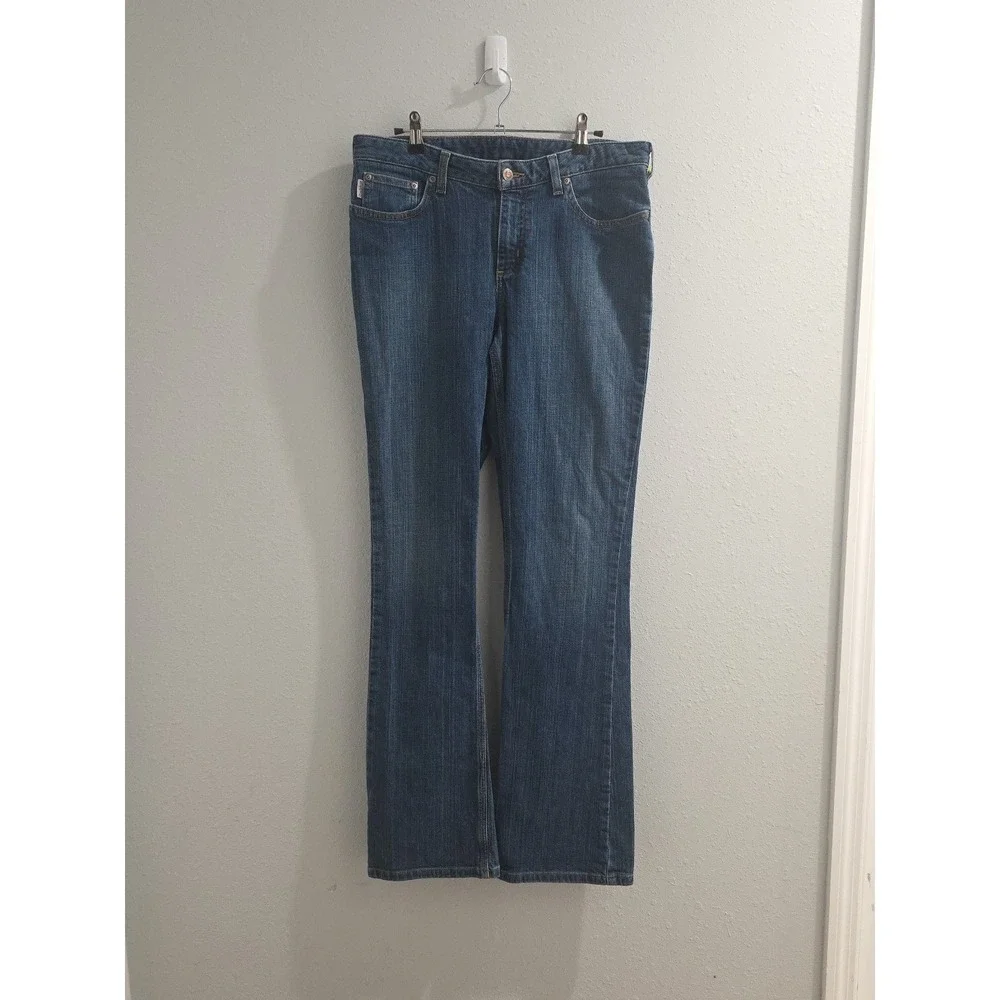 Carhartt Jeans Womens‎ 10x34 Traditional Fit Blue Denim Cotton Stretch